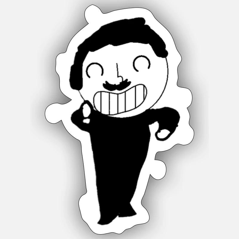 Stupid Man Studios Sticker Größe S (10 x 10 cm)