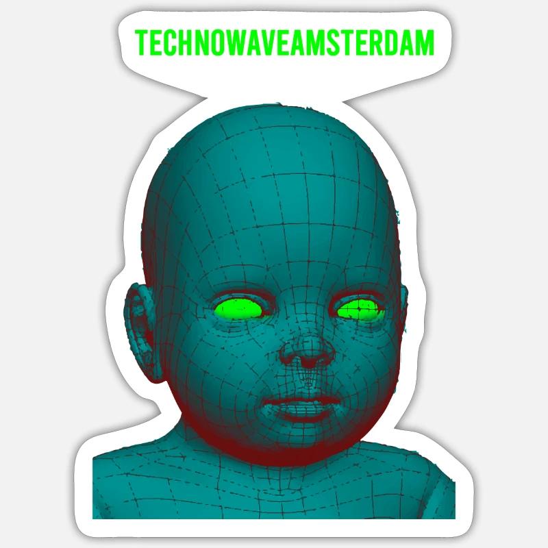 Sticker Größe S (10 x 10 cm) - 