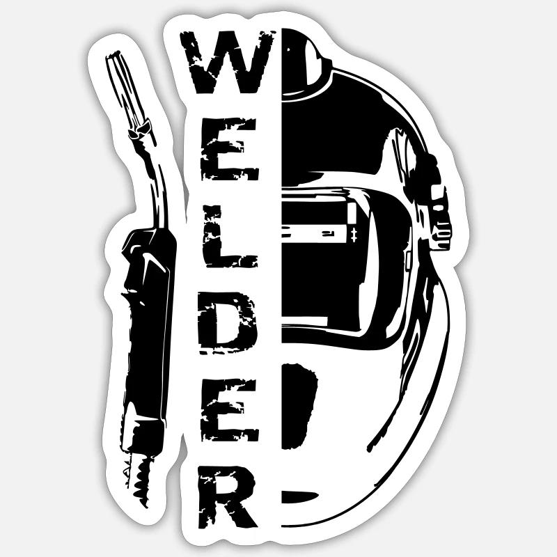 Welding Welder Sticker size S (10 x 10 cm)
