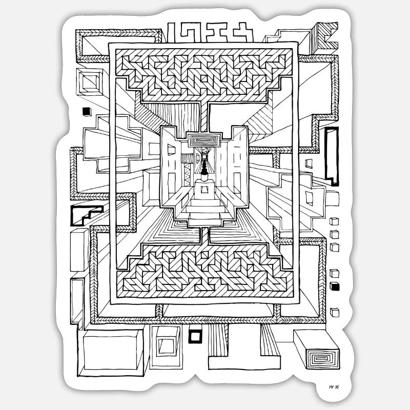 Sticker size S (10 x 10 cm) - 