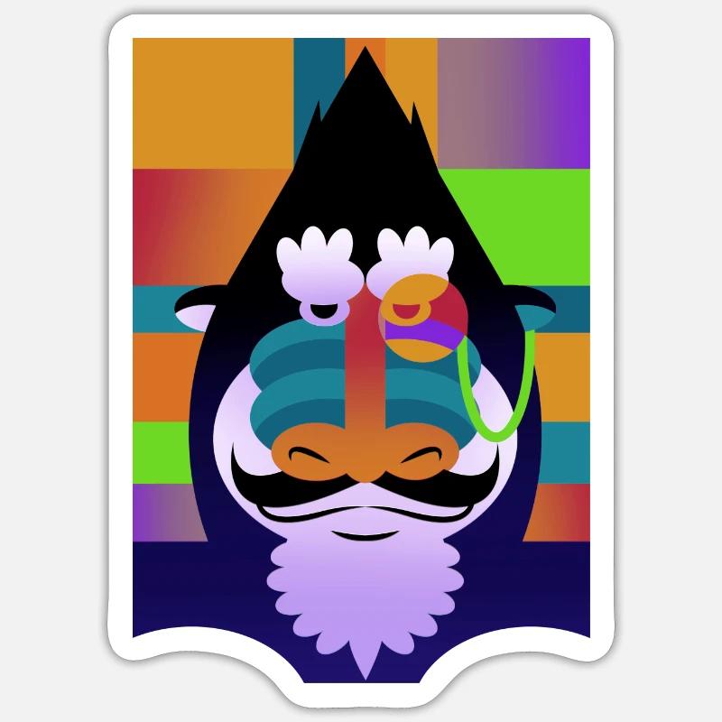 Sticker Größe S (10 x 10 cm) - 