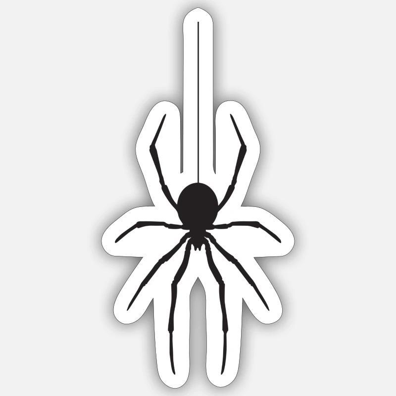 Spinne Sticker Größe S (10 x 10 cm)