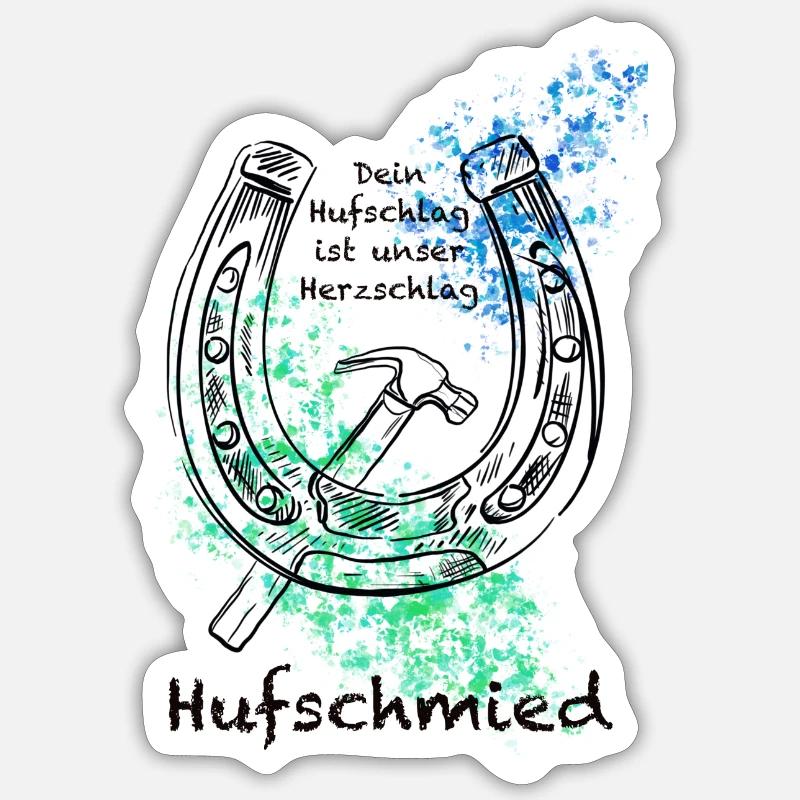 Sticker Größe S (10 x 10 cm) - 