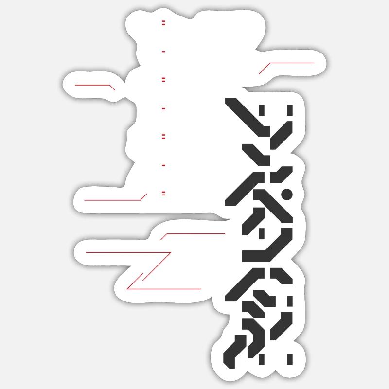Sticker taille S (10 x 10 cm) - 