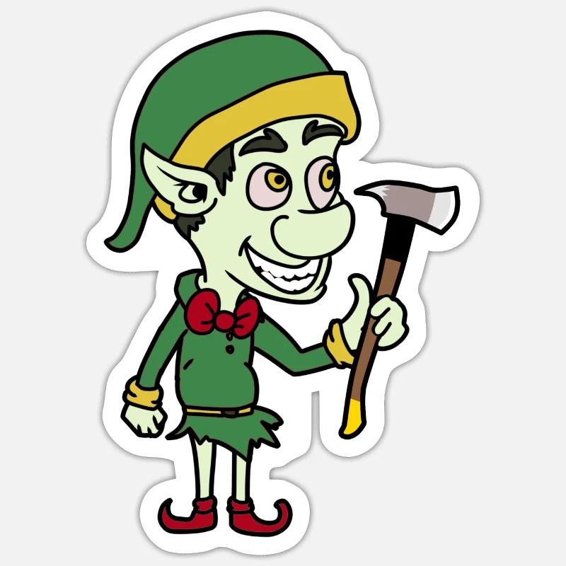 Sticker størrelse S (10 x 10 cm) - 