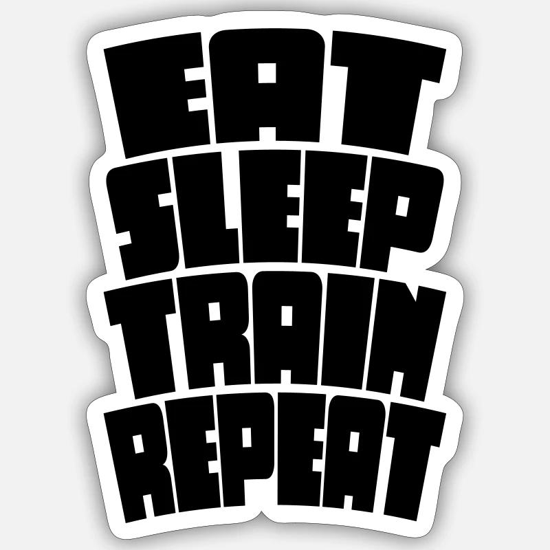 training Sticker size S (10 x 10 cm)