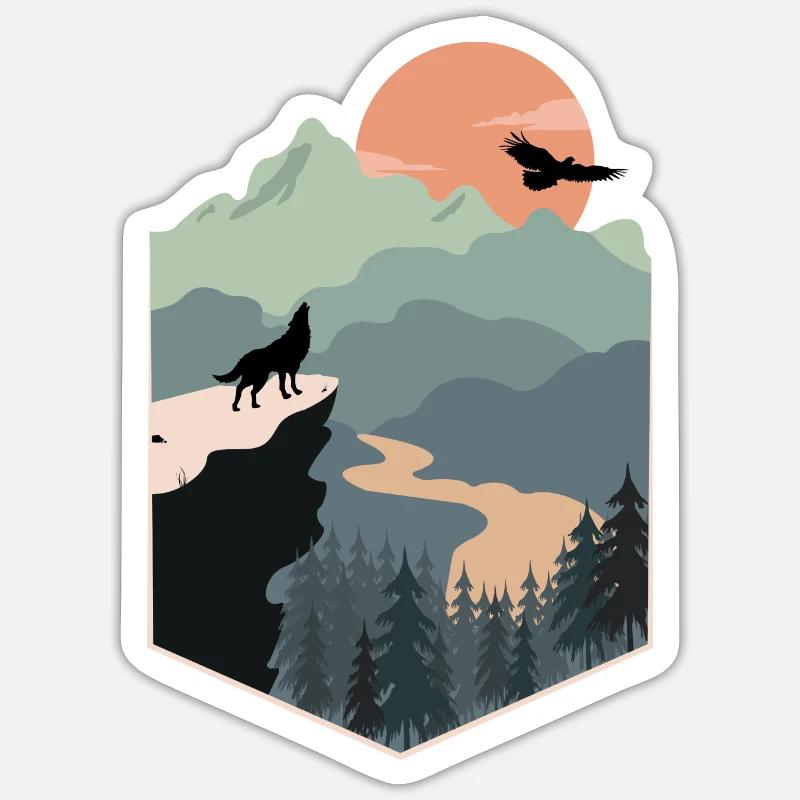 Sticker taille S (10 x 10 cm) - 