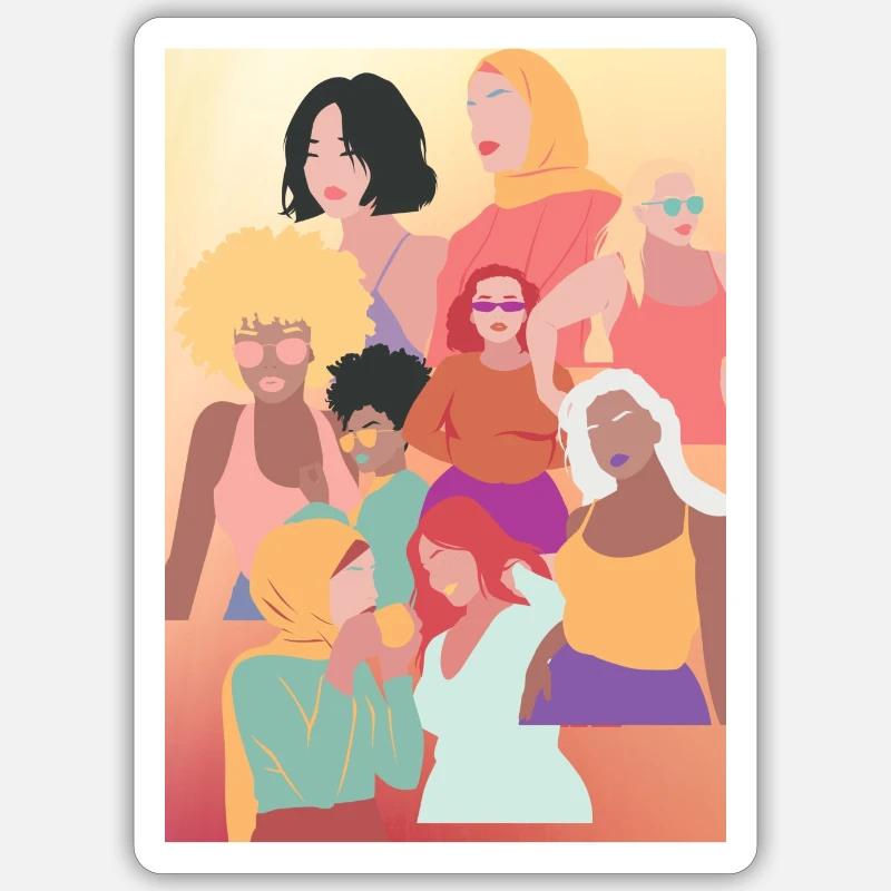 Sticker taille S (10 x 10 cm) - 