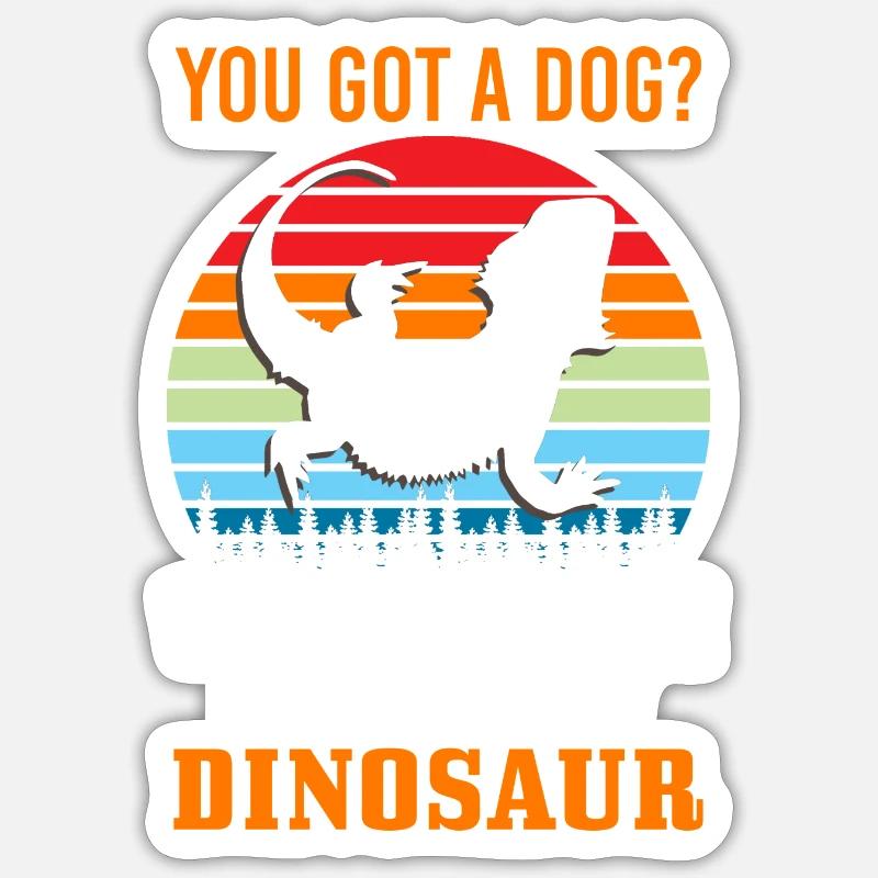 Lizard Terrarium Bartagam Sticker size S (10 x 10 cm)