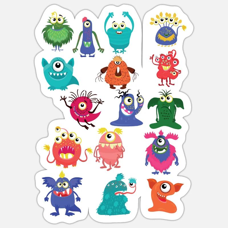 Sticker Größe S (10 x 10 cm) - 