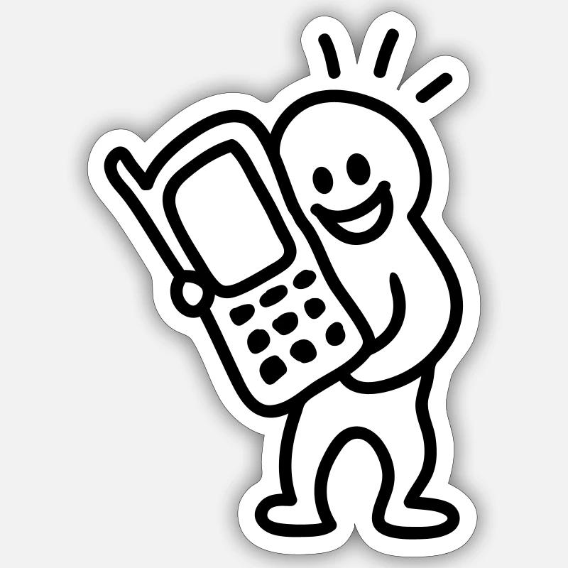 Sticker taille S (10 x 10 cm) - 