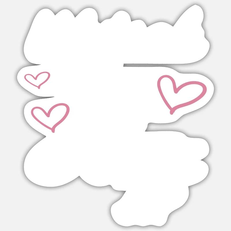 Gotte Schweiz Kind Geschenkidee Pate - Sticker Größe S (10 x 10 cm) - Mattweiß