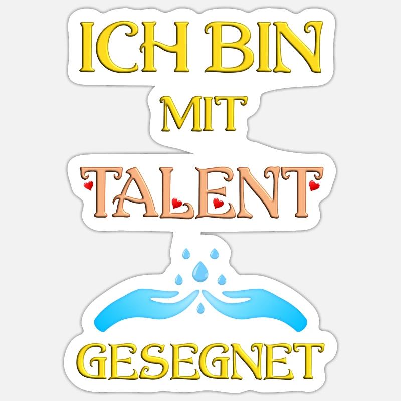 Sticker Größe S (10 x 10 cm) - 