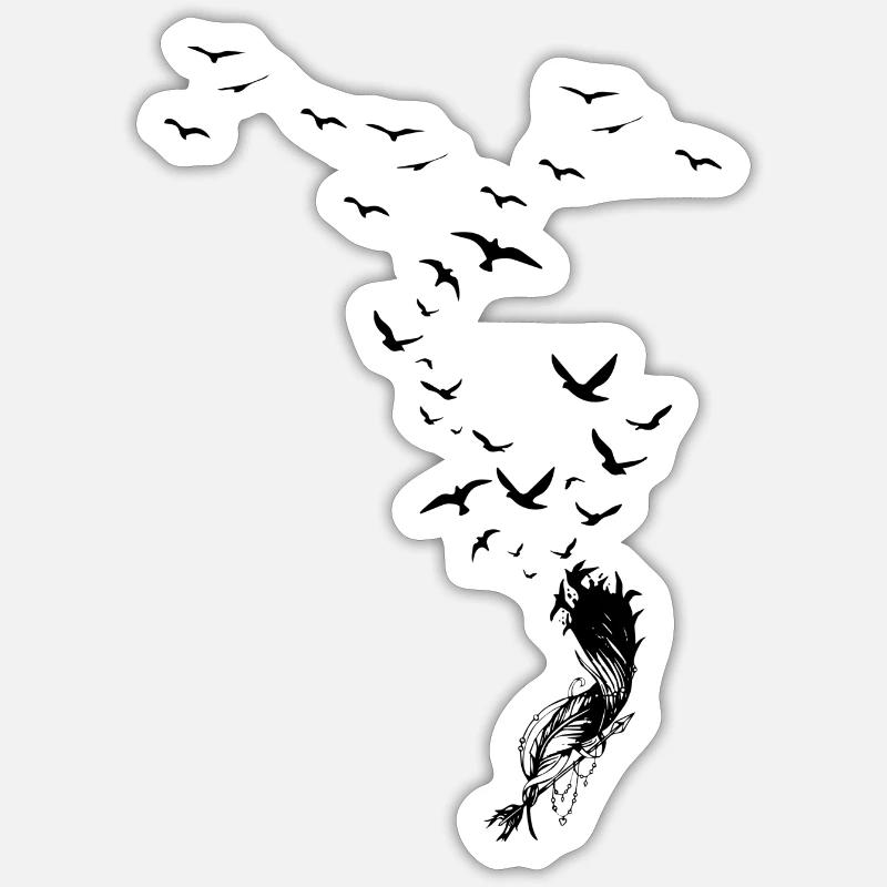 Sticker Größe S (10 x 10 cm) - 