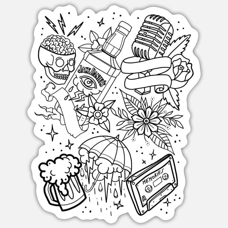 Sticker size S (10 x 10 cm) - 