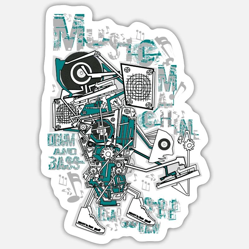 Sticker taille S (10 x 10 cm) - 