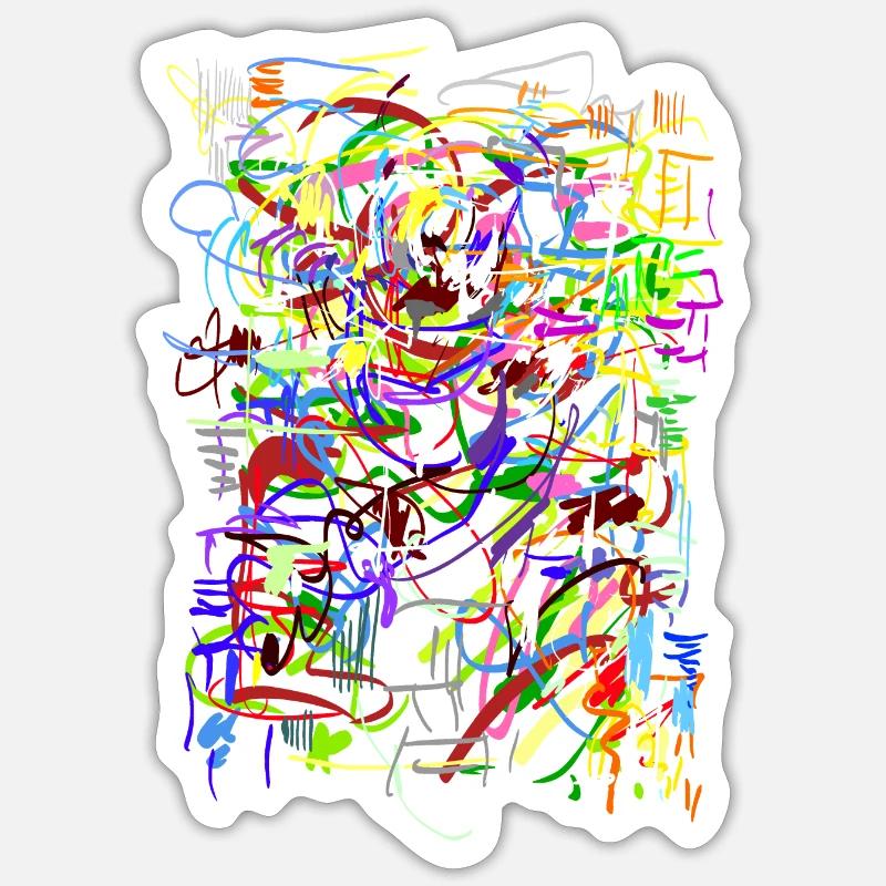 Sticker Größe S (10 x 10 cm) - 