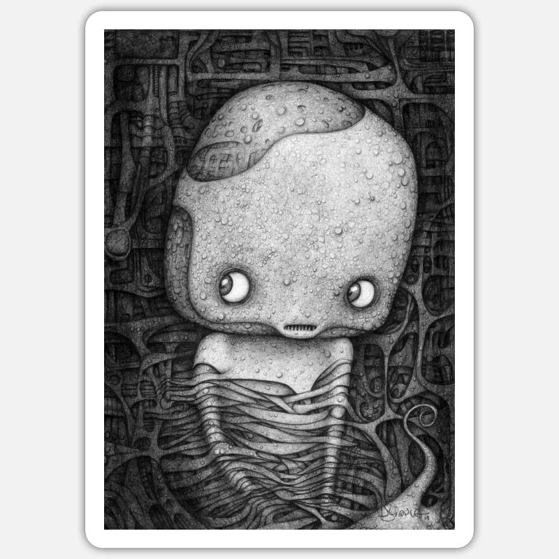 Sticker Größe S (10 x 10 cm) - 