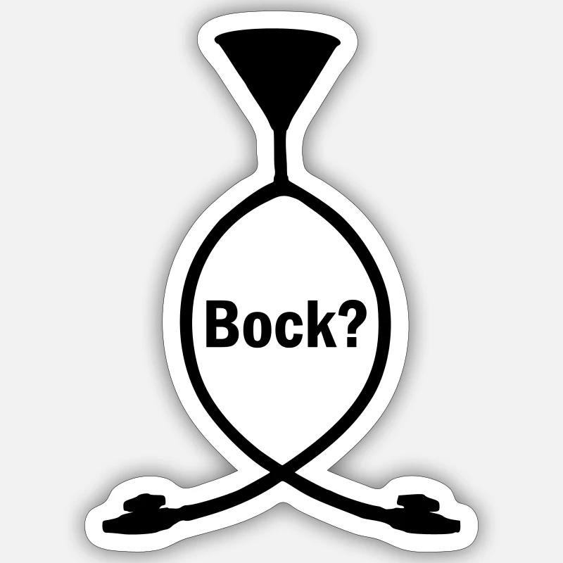 Doppel-Trichter Sticker Größe S (10 x 10 cm)