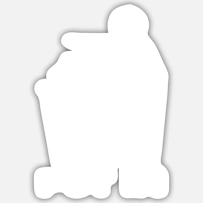 Sticker taille S (10 x 10 cm) - 