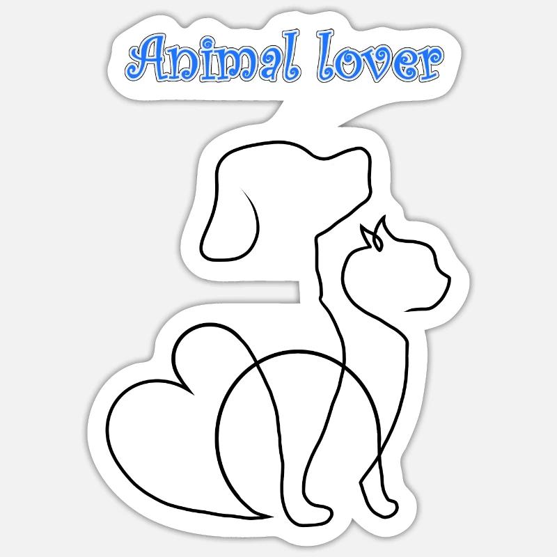 Sticker Größe S (10 x 10 cm) - 