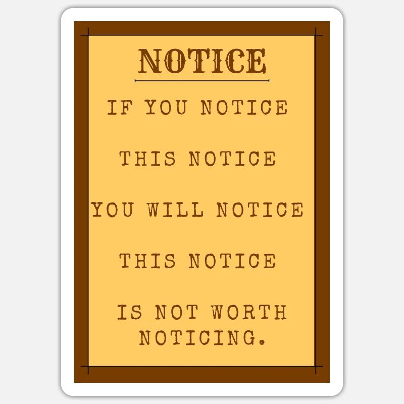 Sticker size S (10 x 10 cm) - 