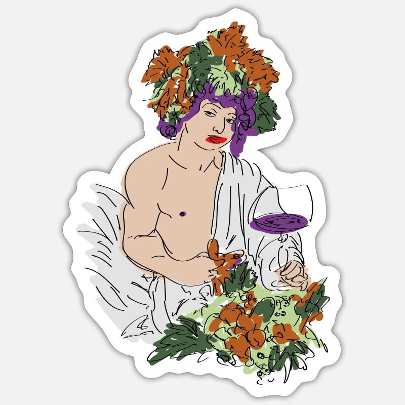 blehart 01 - Sticker Größe S (10 x 10 cm) - Mattweiß