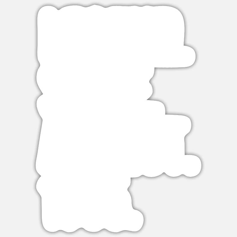 Legend Since August 1985 - Sticker size S (10 x 10 cm) - white matte