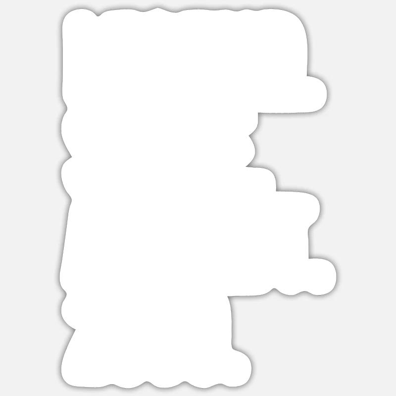 Legend Since August 2000 - Sticker size S (10 x 10 cm) - white matte