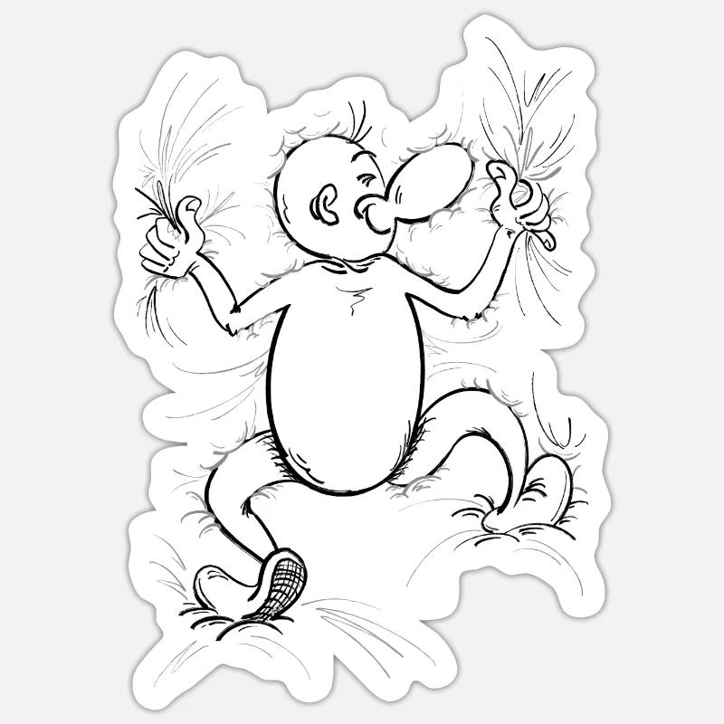 Sticker size S (10 x 10 cm) - 