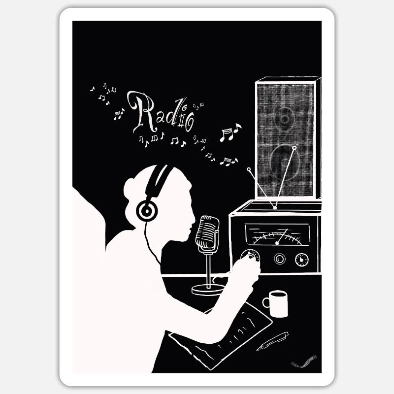 Sticker Größe S (10 x 10 cm) - 