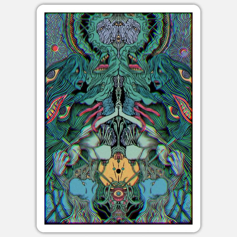 Sticker taille S (10 x 10 cm) - 