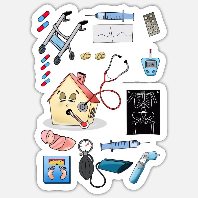 Sticker Größe S (10 x 10 cm) - 
