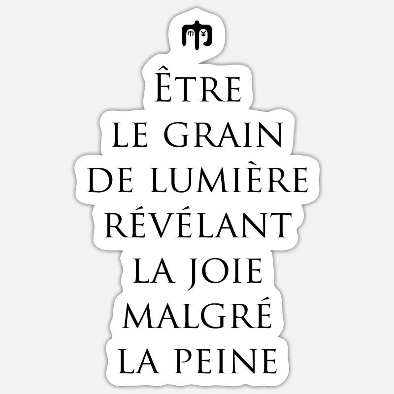 Sticker taille S (10 x 10 cm) - 