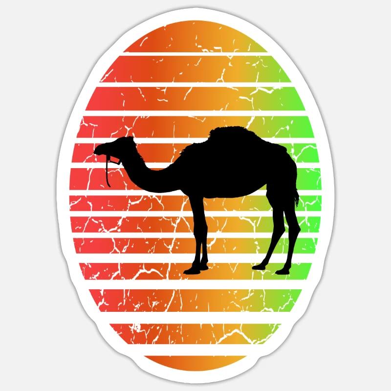 Kamel used Sticker Größe S (10 x 10 cm)