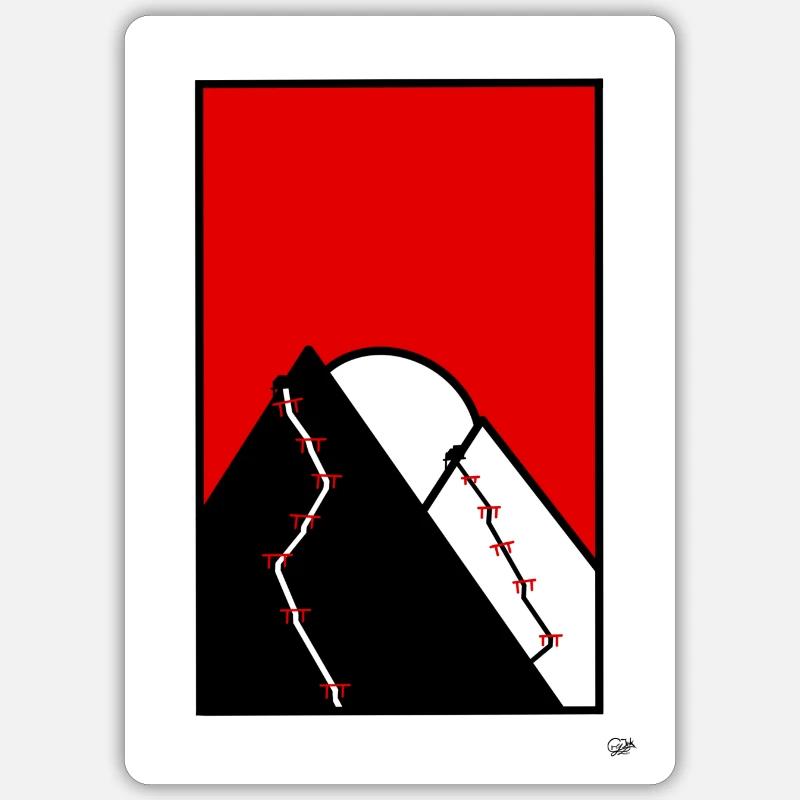 Sticker taille S (10 x 10 cm) - 