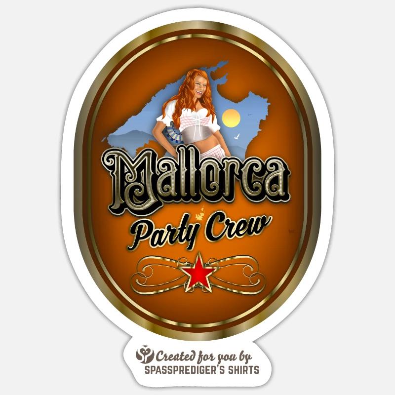 Majorca Sticker size S (10 x 10 cm)