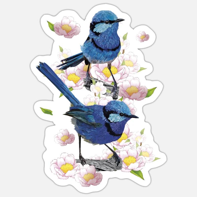 splendid maluro - Sticker size S (10 x 10 cm) - white matte