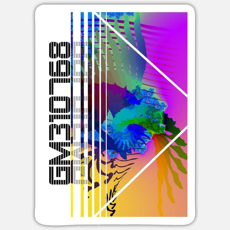 Sticker taille S (10 x 10 cm) - 