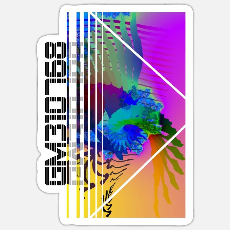Sticker taille S (10 x 10 cm) - 