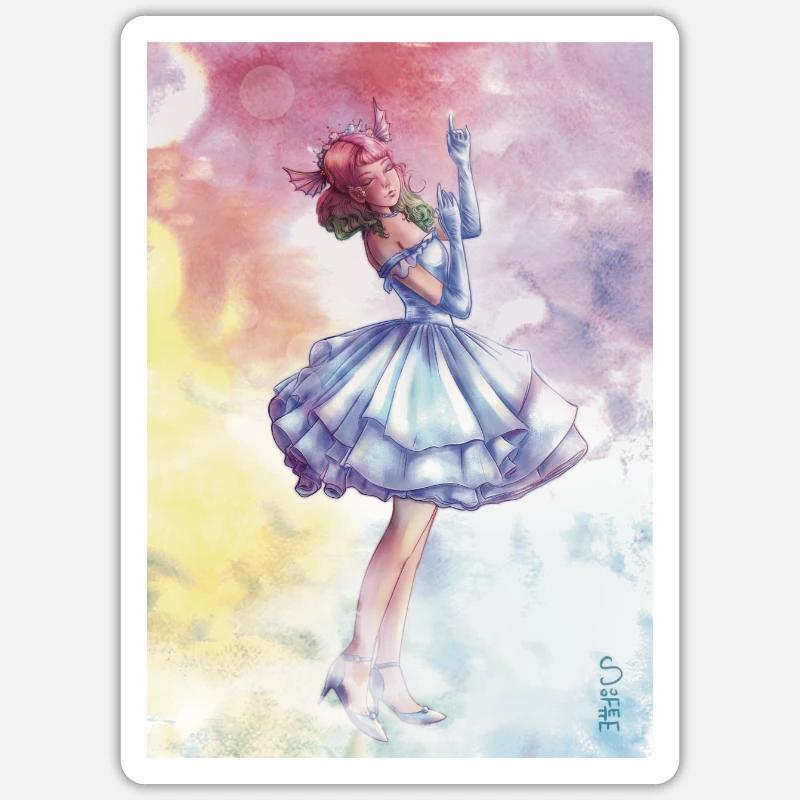 Sticker taille S (10 x 10 cm) - 