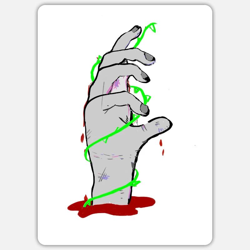 Sticker Größe S (10 x 10 cm) - 
