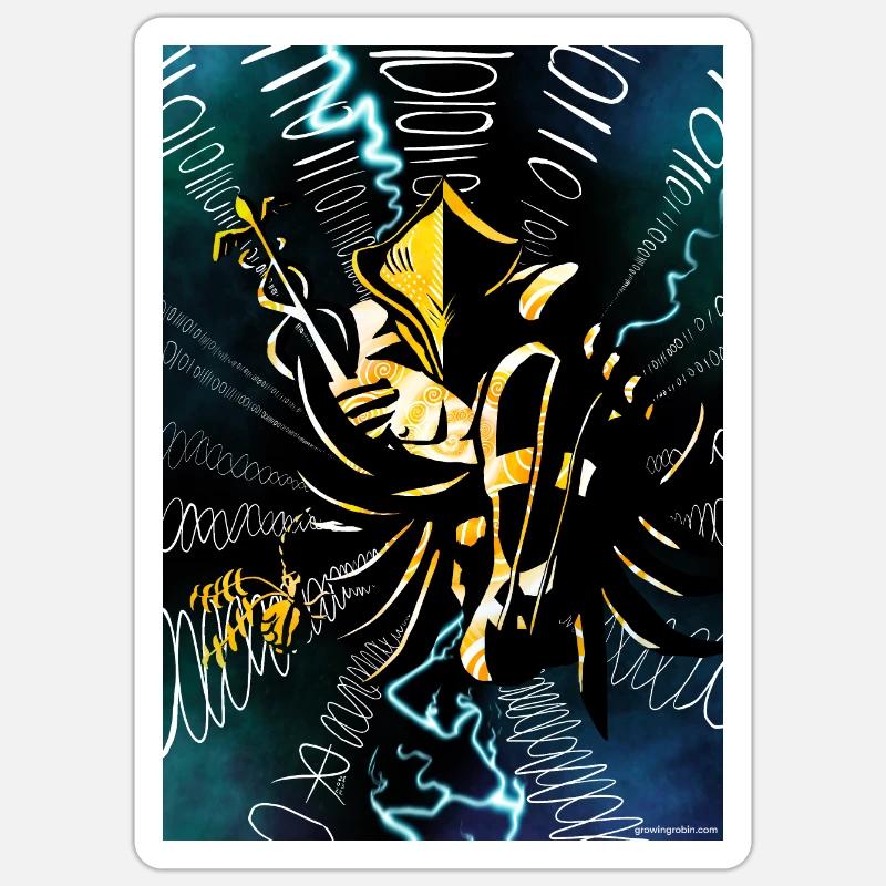 Sticker size S (10 x 10 cm) - 