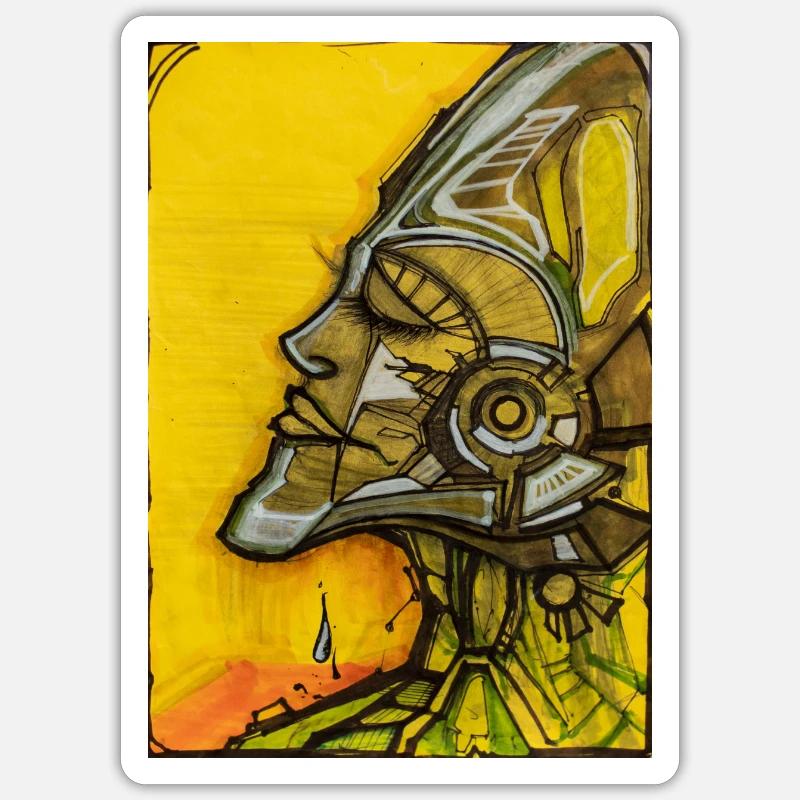 Sticker Größe S (10 x 10 cm) - 