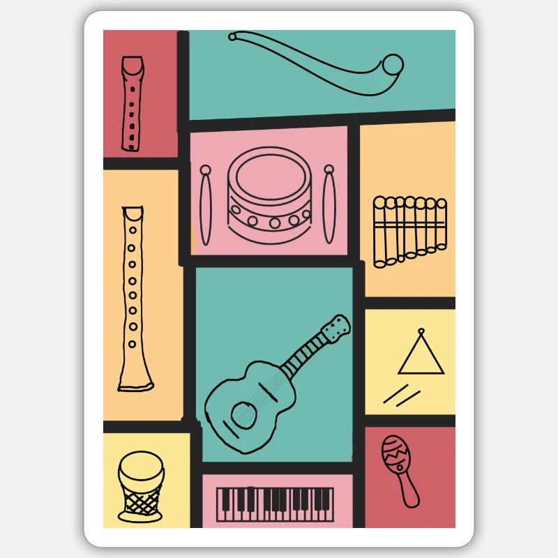 Sticker Größe S (10 x 10 cm) - 