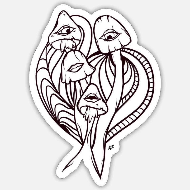 Sticker Größe S (10 x 10 cm) - 