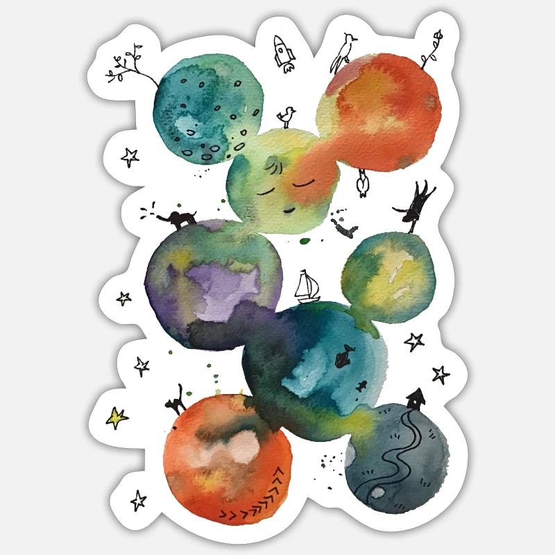 Sticker size S (10 x 10 cm) - 