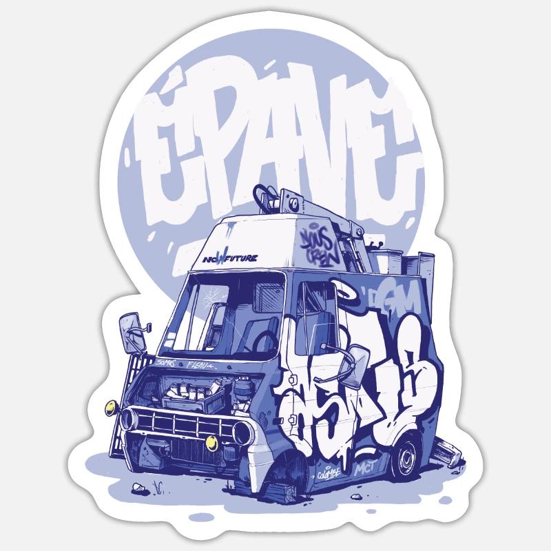 Sticker size S (10 x 10 cm) - 
