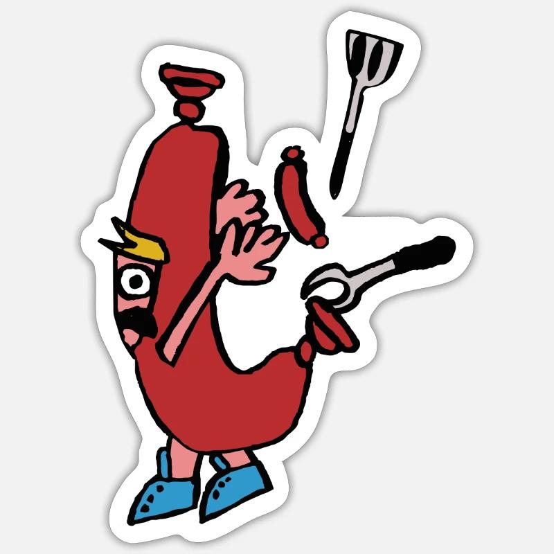 Sticker taille S (10 x 10 cm) - 