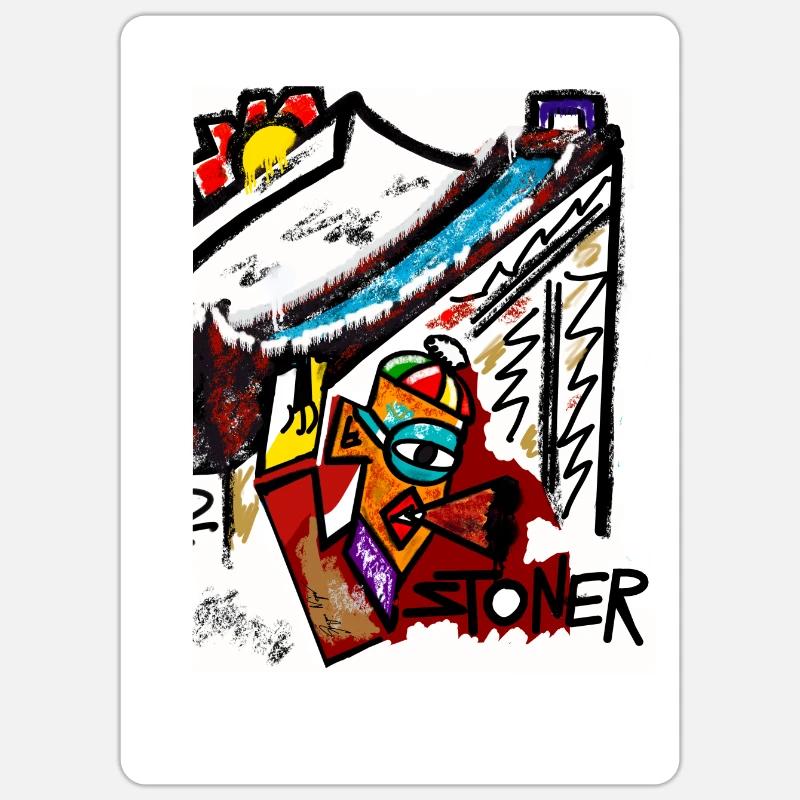 Sticker size S (10 x 10 cm) -
